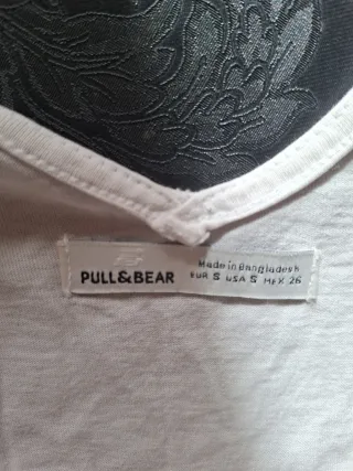 Vestido Pull&Bear degradado azul y blanco