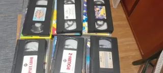 Lotto 6 Film VHS Anime: Pokémon, Patlabor, ecc.