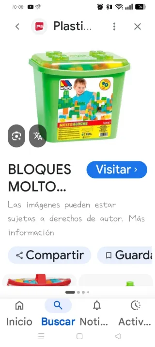 215 piezas Bloques de construcción Molto