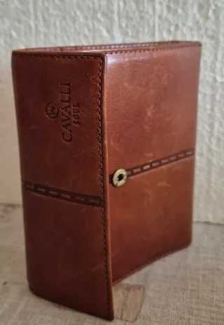 Portafoglio Cavalli Soul Vera Pelle Vintage