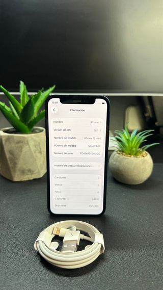 iPhone 12 mini 64GB • Impoluto