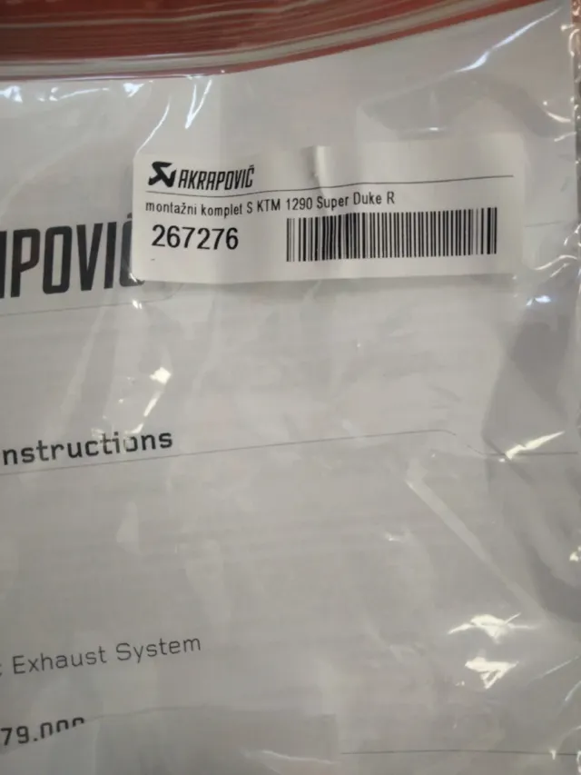Akrapovic Sistema de Escape