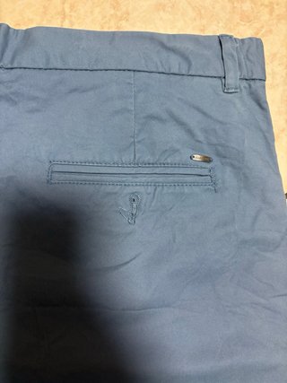 Pantaloncini Chino Calliope Blu Avio