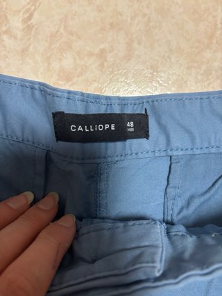 Pantaloncini Chino Calliope Blu Avio