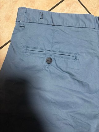 Pantaloncini Chino Calliope Blu Avio