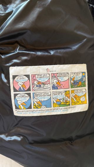 Abrigo Moncler Negro