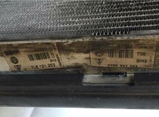 Radiador agua. volkswagen 7l6121253 touareg 54401