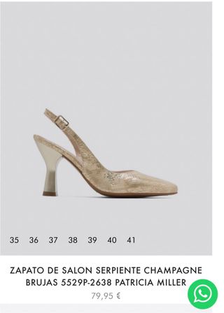 Zapatos Patricia Miller Beige y Dorado