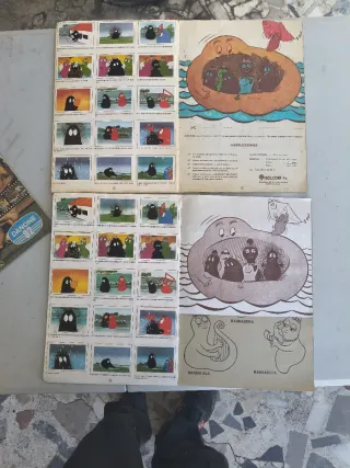 Álbumes Barbapapa 1978, los dos completos.