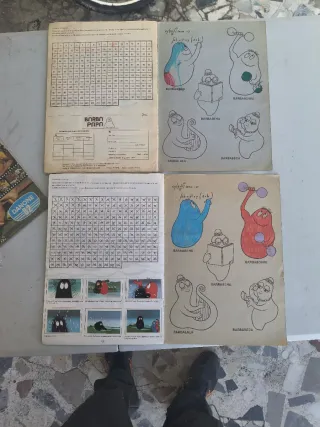 Álbumes Barbapapa 1978, los dos completos.