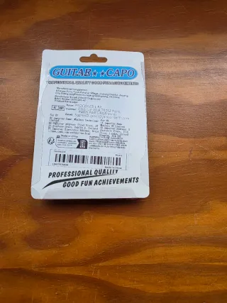 Cejilla Capo Guitarra Profesional Nuevo a estrenar