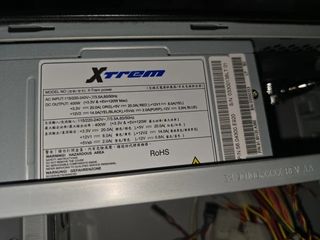 Caja Micro ATX + Fuente + Teclado