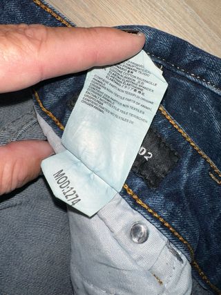 Dsquared2 Vaqueros Hombre Azules Desgastados