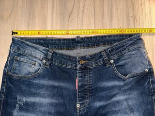 Dsquared2 Vaqueros Hombre Azules Desgastados