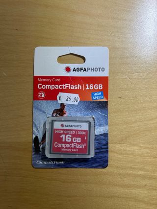 Scheda Compact Flash AGFA 16 GB
