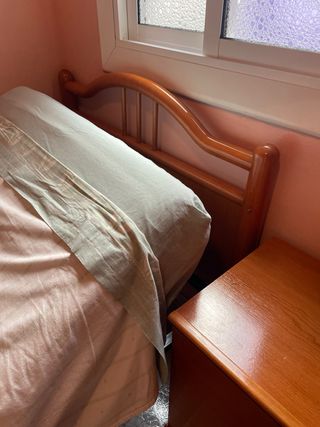 Habitación completa: Cama, somier,colchon y armari