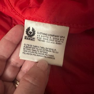 Cazadora Belstaff Roja Talla L