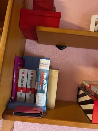 Letto a castello con cassettiera in legno massello e forgia