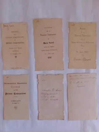 Santini religiosi prima comunione