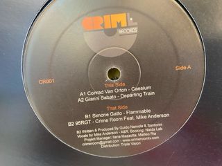 LOTE 10 Vinilos TECH HOUSE/TECHNO Estilo M.BAILEY