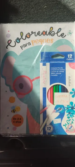 2 Cuadernos para colorear Mondete