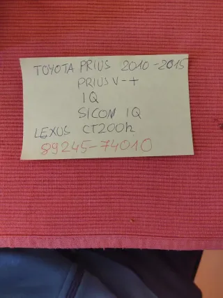 Cinta Airbag Toyota con ángulo de volante 89245-74