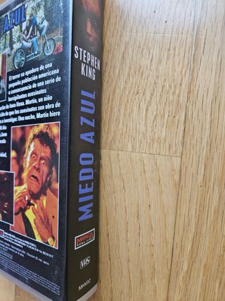 VHS Miedo Azul Stephen King (Español)