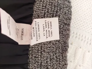 Falda corta italiana verde y marrón.