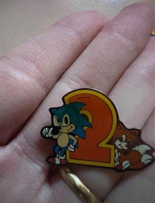 Pin Sonic 2 SEGA 1992