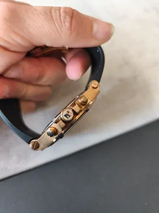 Reloj PdH Caballero Negro y Dorado