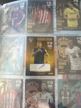 Cromo Isaac Romero Firmado 2024-2025