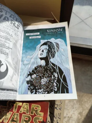 Cómic Star Wars: La Boda de Luke y Mara