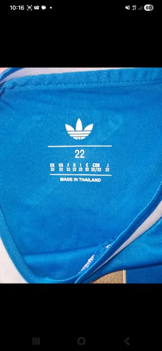 Camiseta Real Madrid niño azul