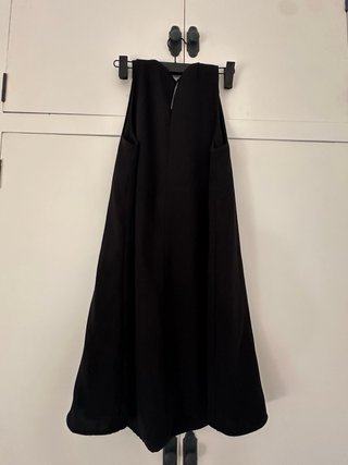Vestido negro Zara