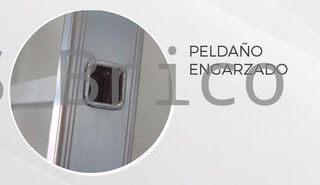 Escalera Aluminio 3x19 - 5+5+5 M - 80x25mm