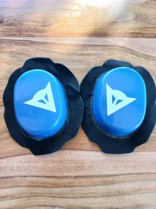 Deslizaderas moto color azul para mono cuero