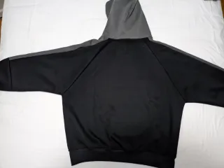 Sudadera Adidas Negra y Gris