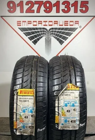 155 60 15 H PIRELLI RUEDA PREMIUM YA MONTADA