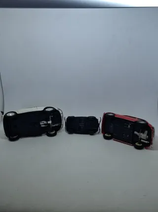 Lotto Rottami n°3 Fiat 500 Bburago scale 1:21-1:43