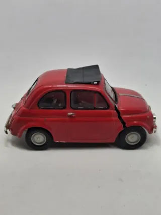 Lotto Rottami n°3 Fiat 500 Bburago scale 1:21-1:43