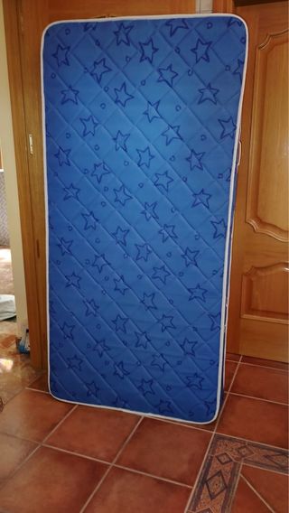 2 Colchones azul con estrellas