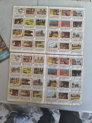 Álbum cromos Banner y Flapi 1978