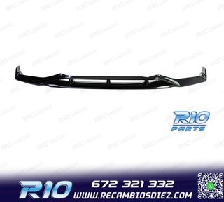 SPOILER LIP BMW X5 F15 12-18 LOOK M PERFORMANCE NEGRO BRILLO
