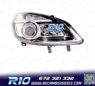 FARO DCH PARA RENAULT SCENIC II 05-08 FONDO NEGRO