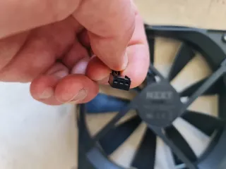 Lote 140 mm ventilador NZXT Gomas Noctua