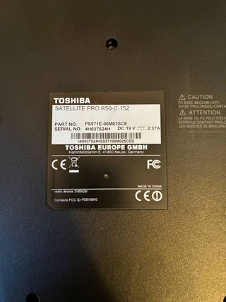 Portatile Toshiba Satellite Pro R50-C-152
