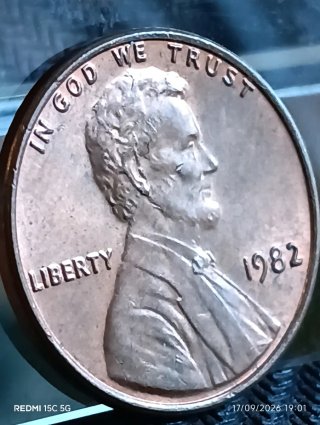 ✳️Moneda antigua Estados Unidos 1982 Lincoln Liber