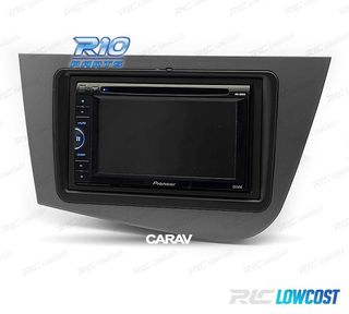 MARCO RADIO 2 DIN GRIS PARA SEAT LEON 05-12