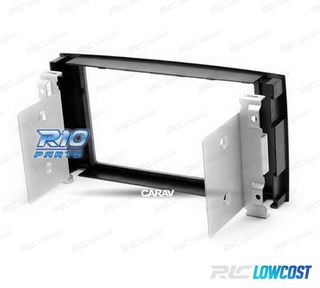 MARCO NEGRO RADIO 2-DIN PARA VOLKSWAGEN VW TOUAREG 02-10 T5