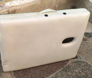 Cama Fisioterapia Beige Piel Sintética